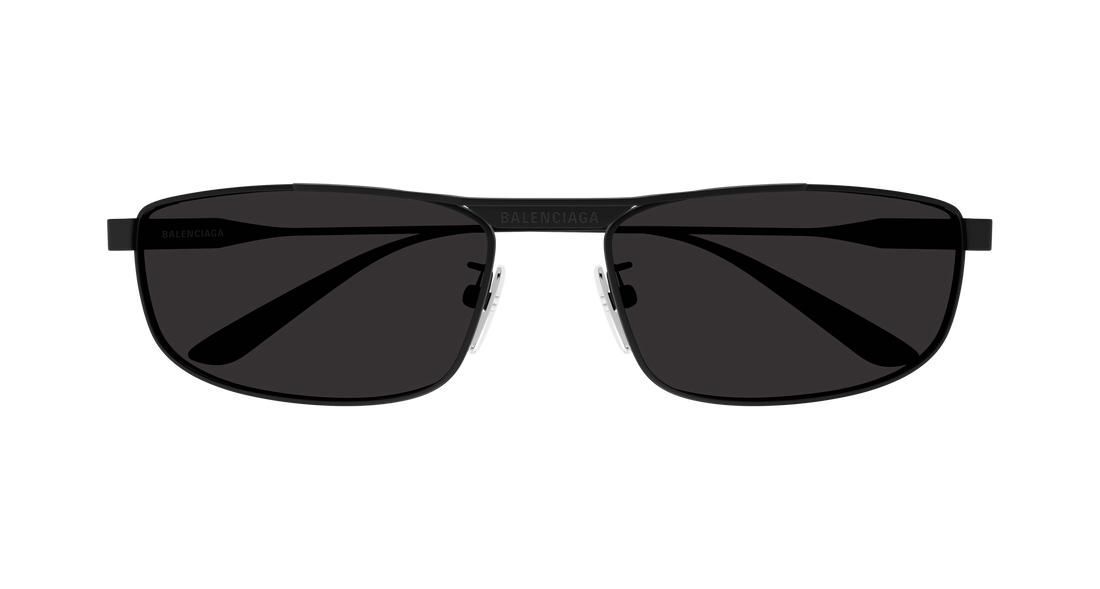 Occhiali da sole balenciaga bb0451s 001 negro rectangular / squared unisex taglia 61mm - Vista dettagliata