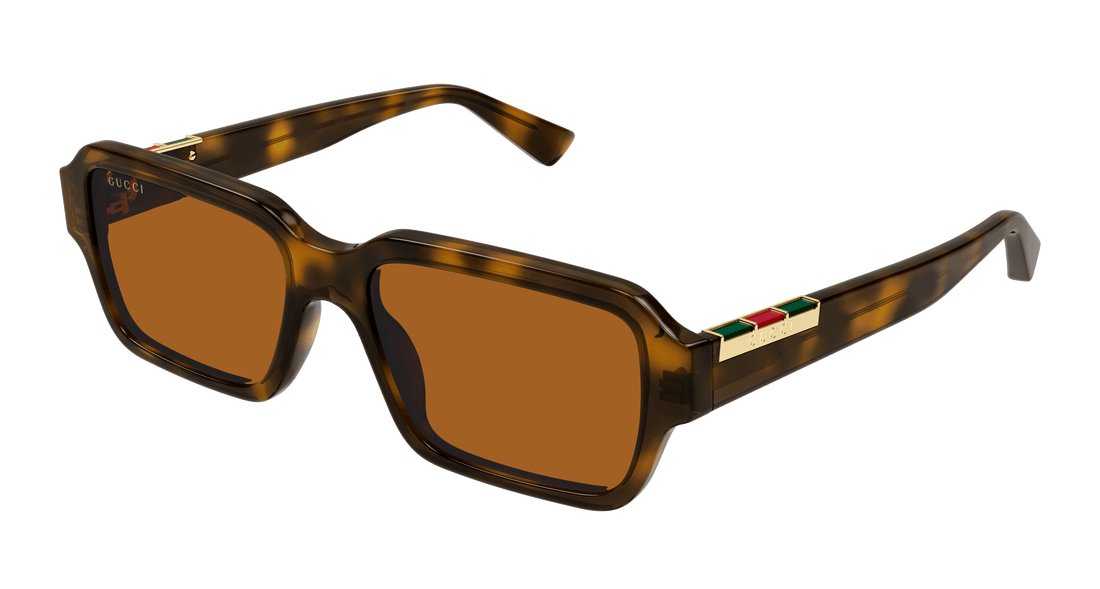 Sunglasses gucci gg1887s 004 havana square masculino size 54mm - Main view