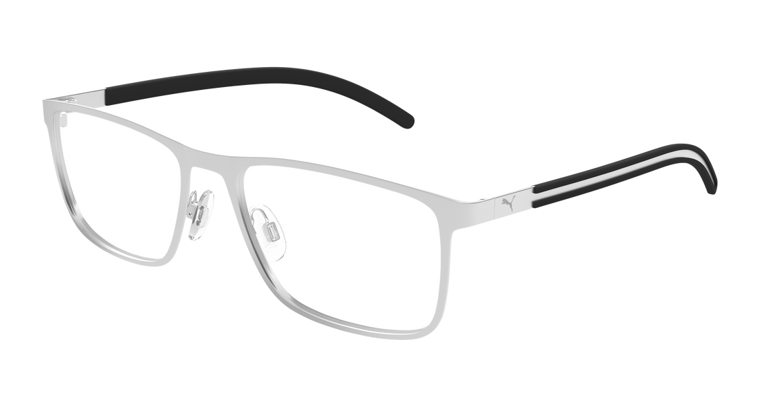 Gafas graduadas puma pu0512o 002 plateado rectangular / squared masculino talla 58mm - Vista principal