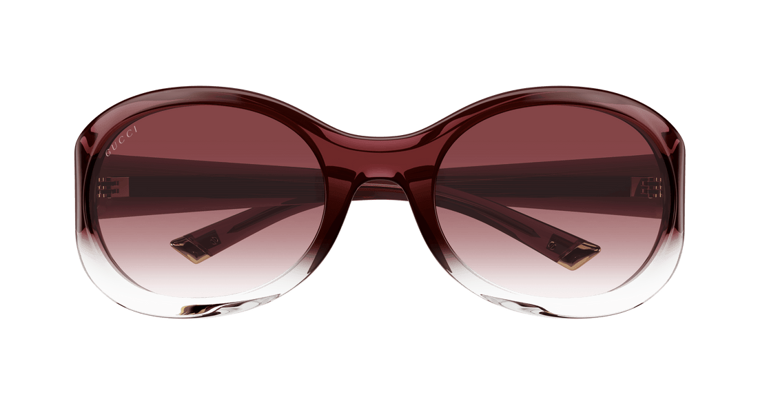 Sonnenbrillen gucci gg2012s 004 rojo round femenino größe 62mm - Detailansicht