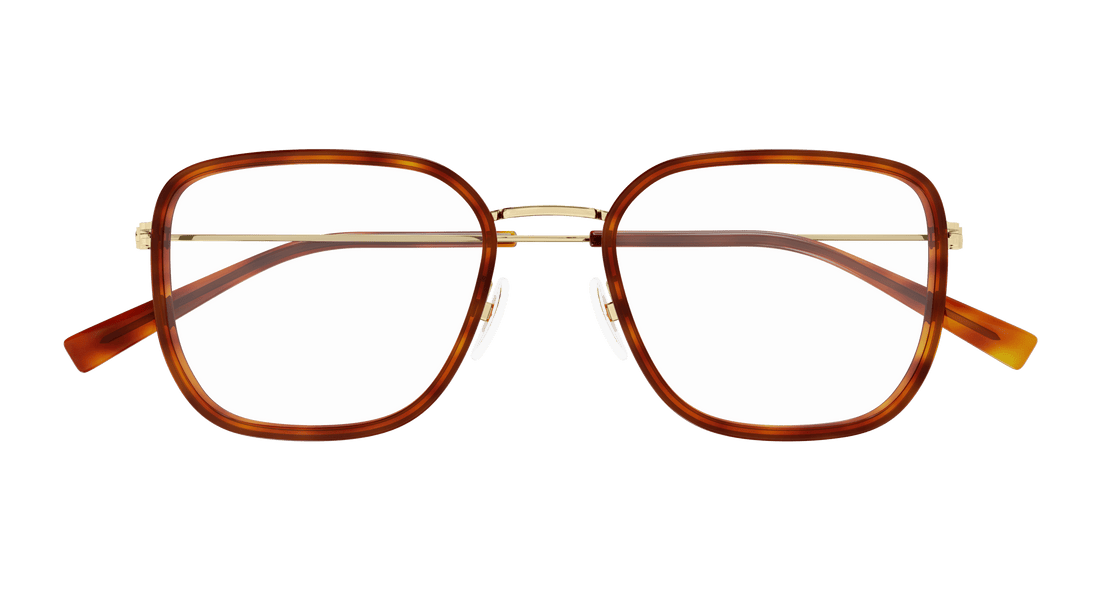 Brillen gucci gg1852oa 002 havana square unisex größe 53mm - Detailansicht