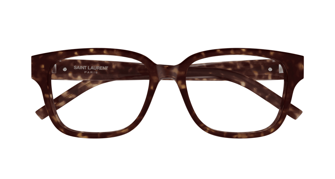 Occhiali da vista saint laurent sl m150 002 havana square femenino taglia 55mm - Vista dettagliata