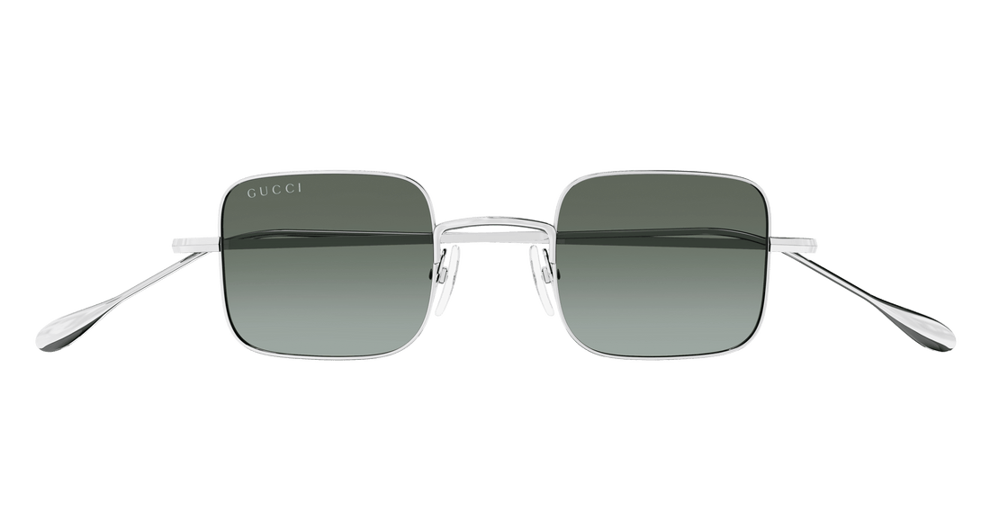 Sonnenbrillen gucci gg1813s 003 plateado square unisex größe 41mm - Detailansicht