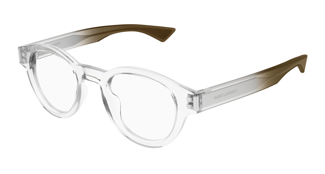 Occhiali da vista saint laurent sl 792 003 transparente round unisex taglia 46mm - Vista principale