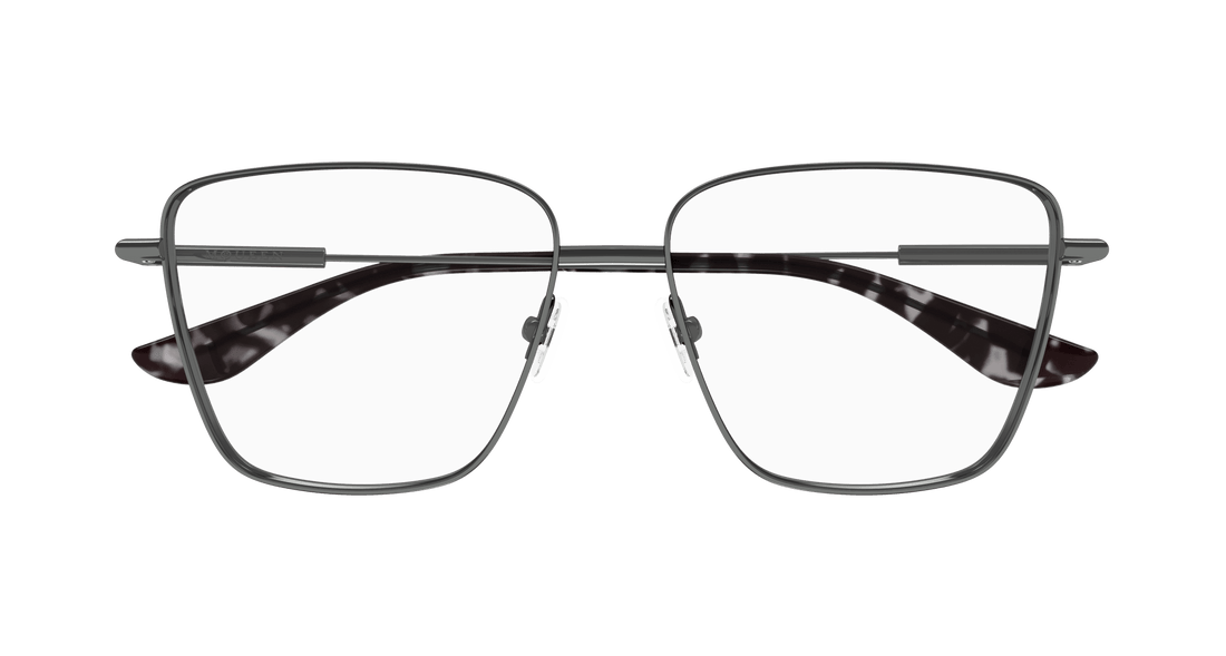 Occhiali da vista alexander mcqueen am0503o 003 rutenio square femenino taglia 55mm - Vista dettagliata