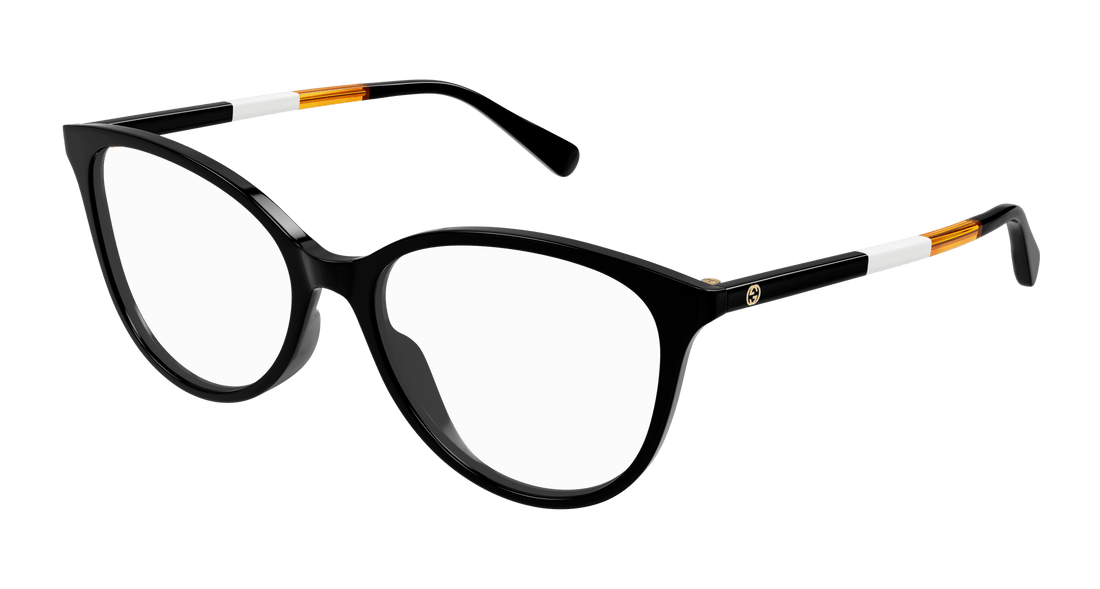 Brillen gucci gg1359o 007 negro cat eye femenino größe 54mm - Hauptansicht