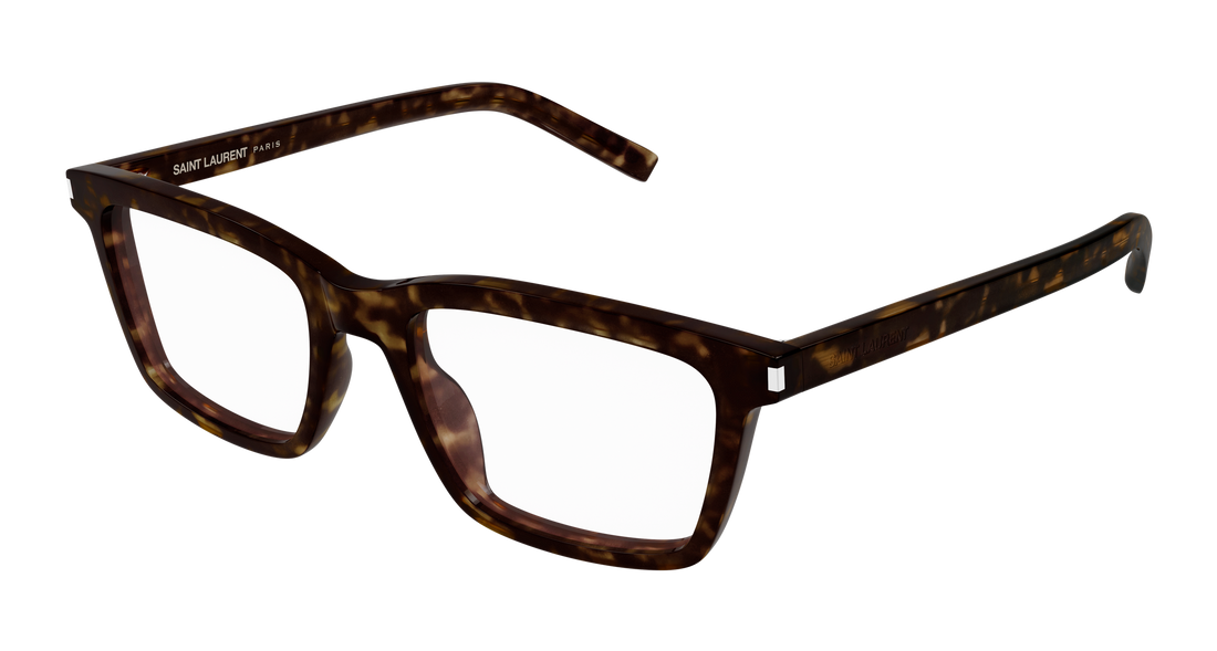 Briller saint laurent sl 842 002 havana rectangular / squared unisex størrelse 54mm - Hovedvisning