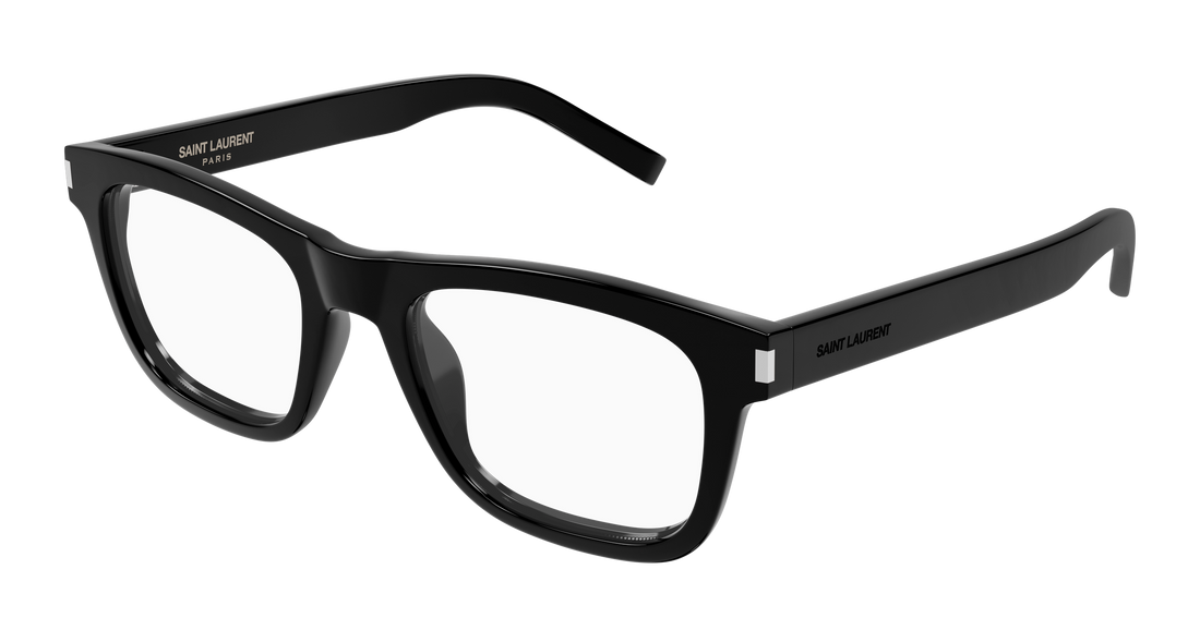 Brillen saint laurent sl 819 opt 001 negro rectangular / squared unisex größe 52mm - Hauptansicht