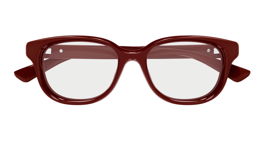 Occhiali da vista gucci gg1978o 007 burdeos rectangular / squared femenino taglia 54mm - Vista dettagliata
