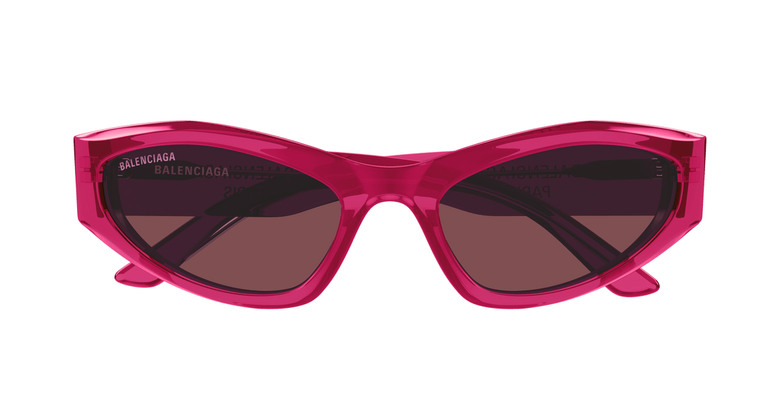 Occhiali da sole balenciaga bb0387s 003 burdeos geometric femenino taglia 58mm - Vista dettagliata