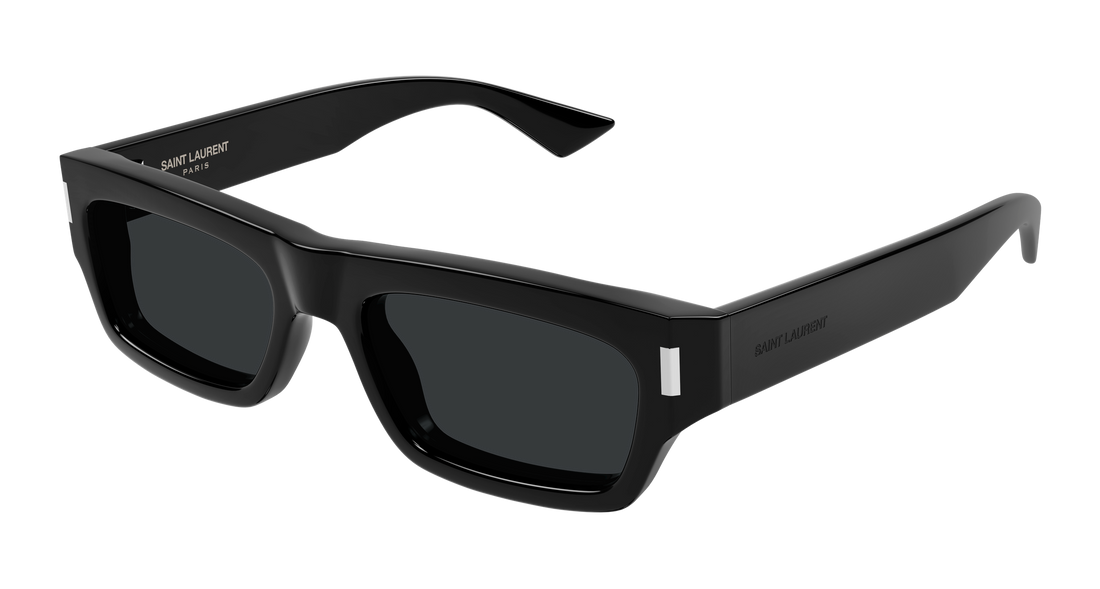 Lunettes de soleil saint laurent sl 837 001 negro rectangular / squared masculino taille 54mm - Vue principale