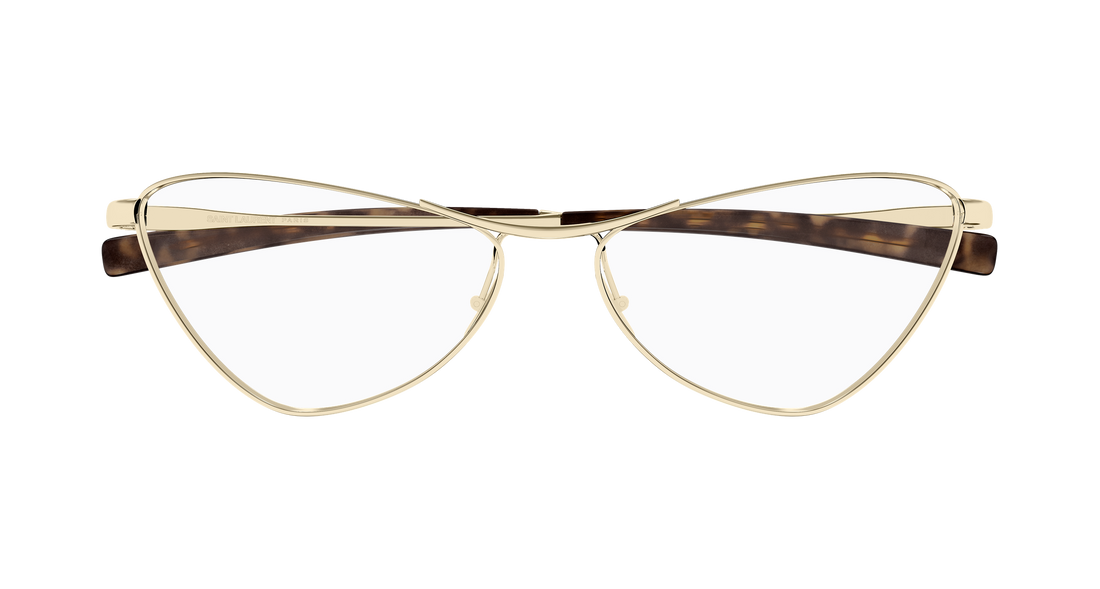 Gafas graduadas saint laurent sl 830 opt 002 dorado cat eye femenino talla 56mm - Vista de detalle