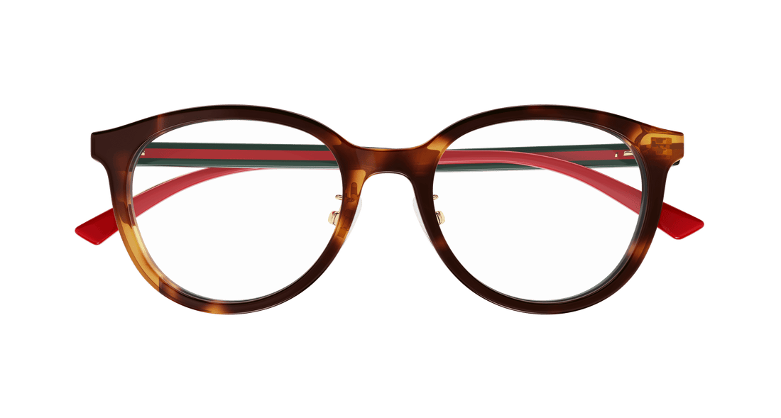 Brillen gucci gg1867ok 002 havana round femenino größe 51mm - Detailansicht