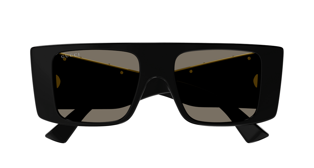 Gafas de sol gucci gg1888s 001 negro square masculino talla 50mm - Vista de detalle