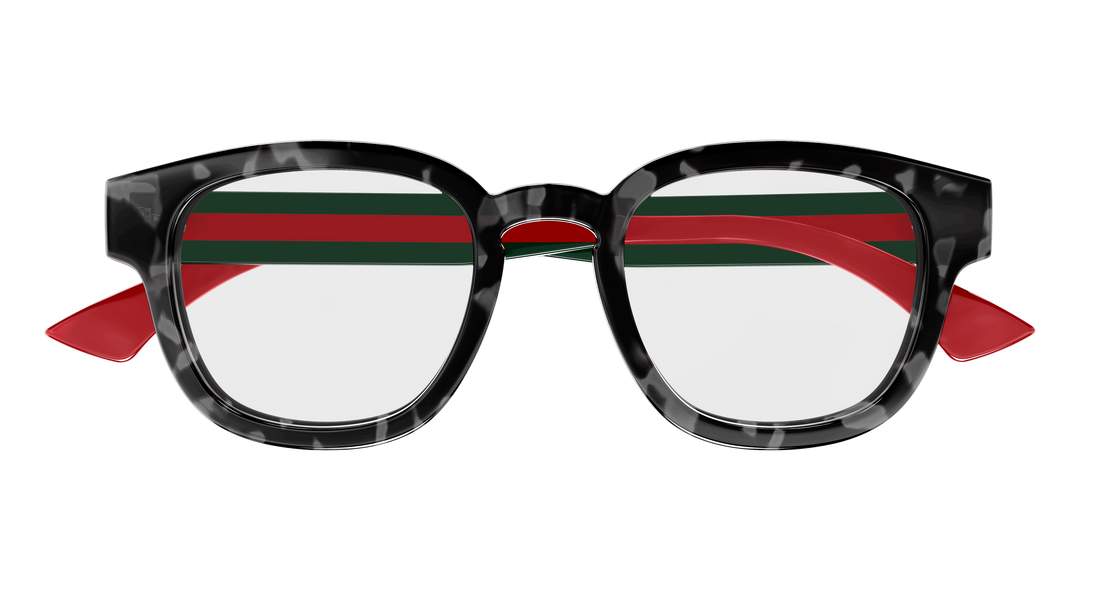 Brillen gucci gg1992o 002 havana round/oval/panthos masculino größe 48mm - Detailansicht