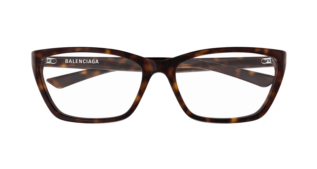 Brillen balenciaga bb0406o 002 havana cat eye femenino größe 59mm - Detailansicht