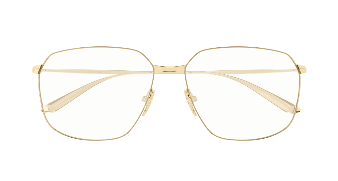 Brillen balenciaga bb0414o 004 dorado square femenino größe 61mm - Detailansicht