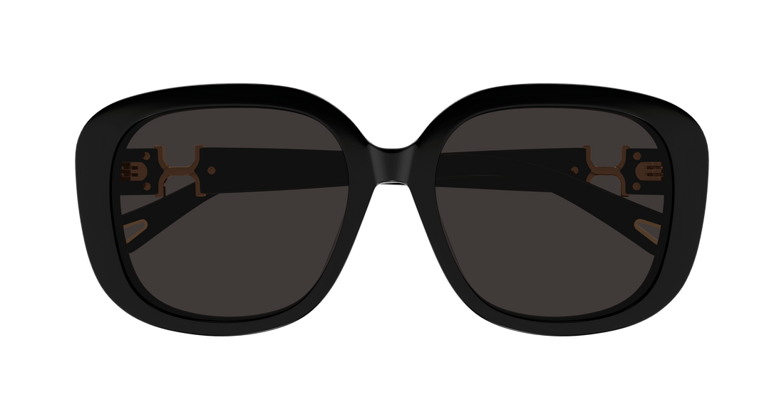 Gafas de sol chloé ch0303sk 001 negro square femenino talla 56mm - Vista de detalle