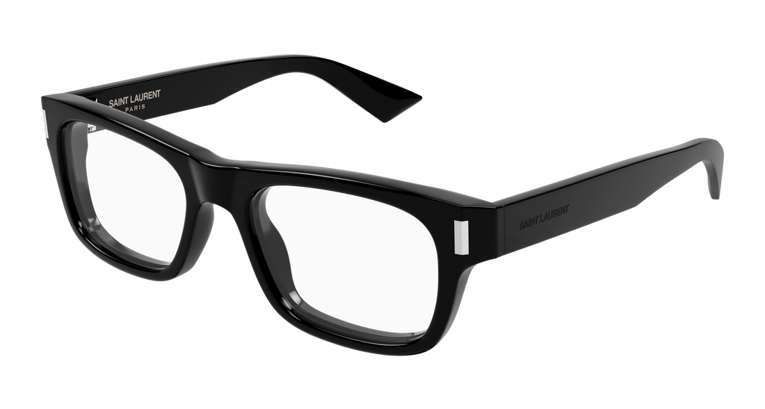 Brillen saint laurent sl 83 opt 001 negro rectangular / squared unisex größe 53mm - Hauptansicht