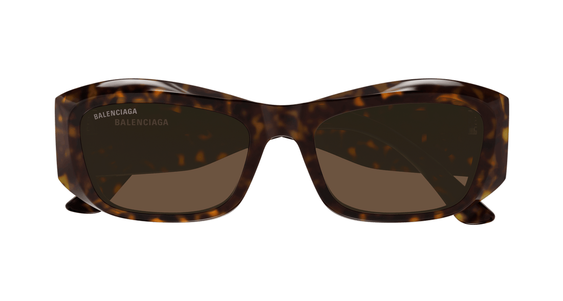 Gafas de sol balenciaga bb0397sa 002 havana square femenino talla 54mm - Vista de detalle