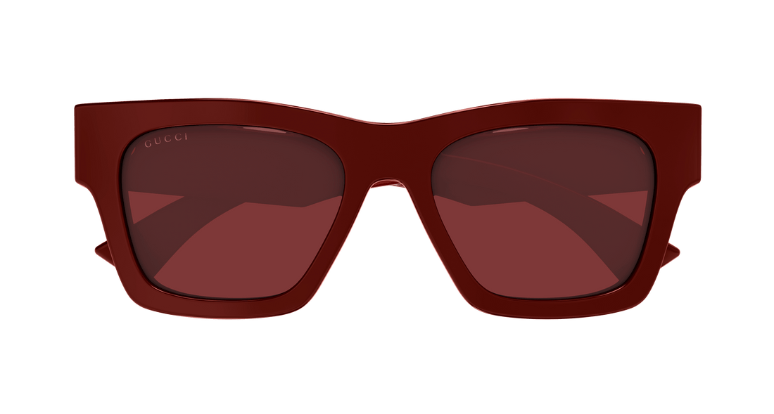 Sunglasses gucci gg1835s 003 burdeos square femenino size 52mm - Detailed view