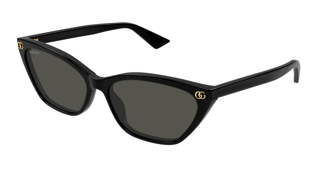 Lunettes de soleil gucci gg1815s 001 negro cat eye femenino taille 58mm - Vue principale