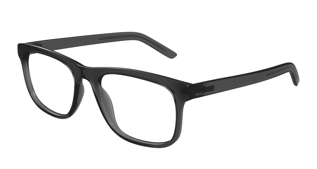 Óculos graduados puma pu0496o 002 gris square masculino tamanho 55mm - Vista principal
