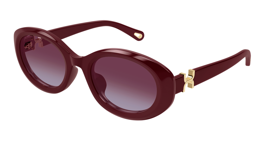 Occhiali da sole chloé ch0323sk 004 rojo round/oval/panthos femenino taglia 54mm - Vista principale