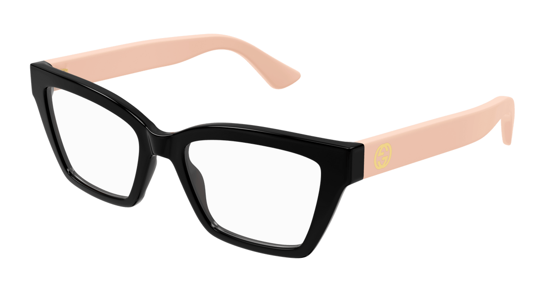 Brillen gucci gg1715o 006 negro cat eye femenino größe 53mm - Hauptansicht