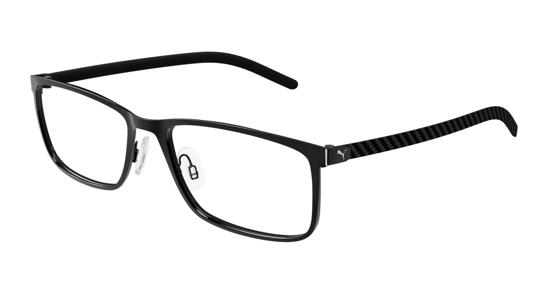 Brillen puma pu0490o 001 negro square masculino größe 58mm - Hauptansicht