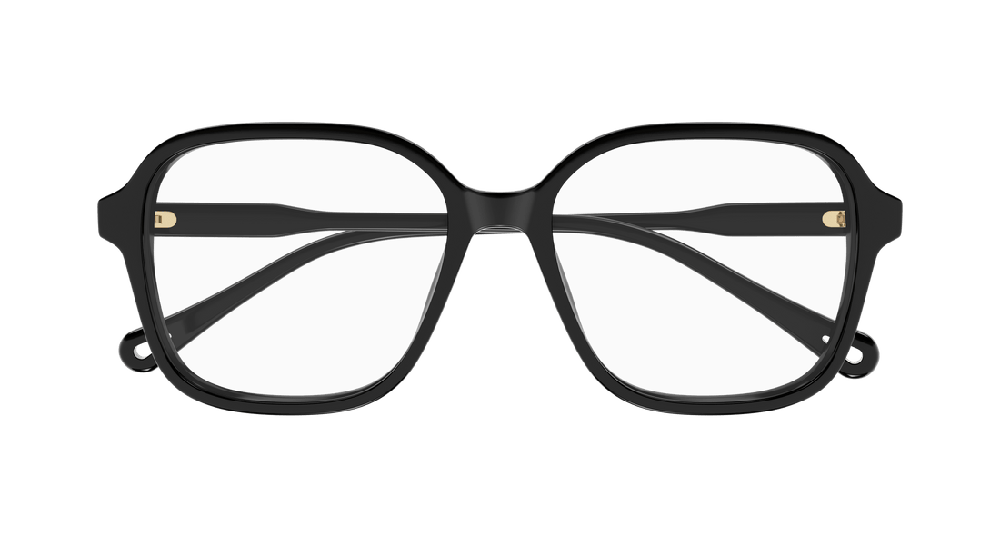 Brillen chloé ch0317oa 001 negro square femenino größe 54mm - Detailansicht