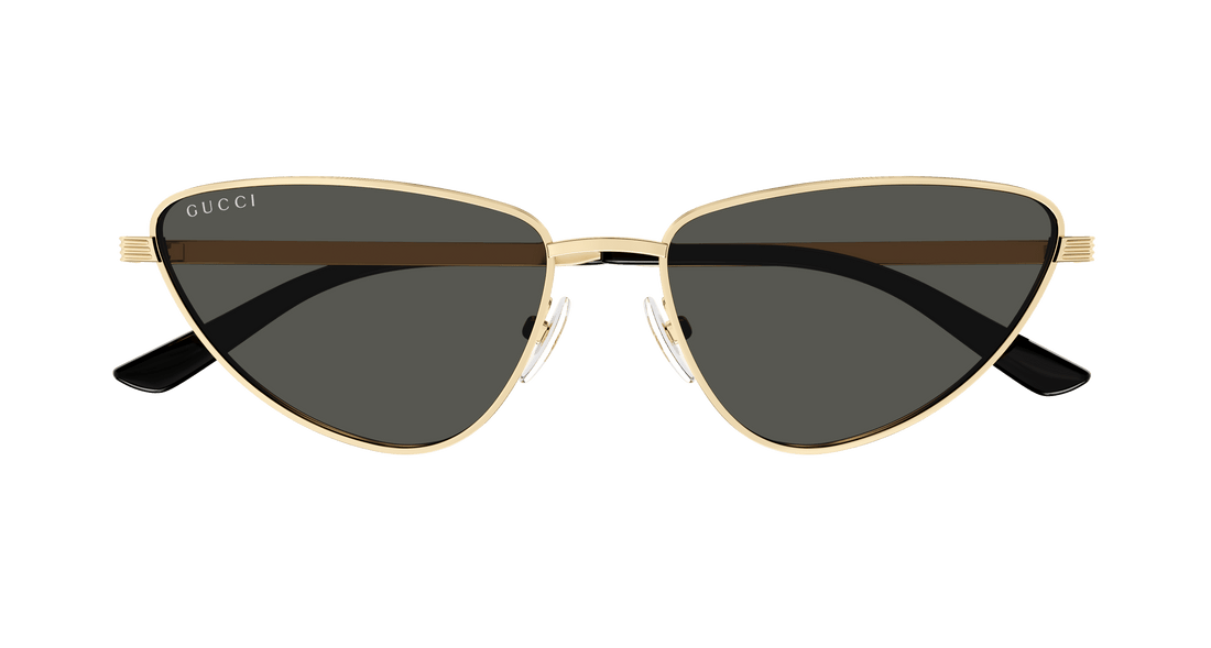 Sunglasses gucci gg1879s 001 dorado cat eye femenino size 57mm - Detailed view