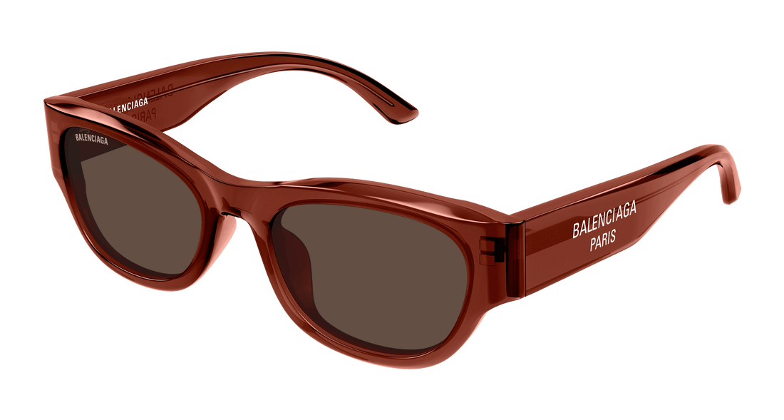 Occhiali da sole balenciaga bb0389sk 004 marron square femenino taglia 55mm - Vista principale