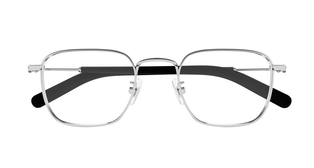 Brillen montblanc mb0389o 002 rutenio square masculino größe 50mm - Detailansicht