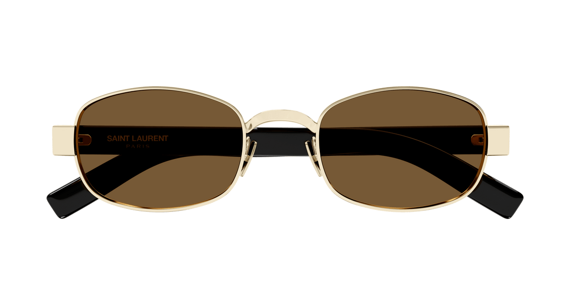 Occhiali da sole saint laurent sl 706 001 dorado round unisex taglia 53mm - Vista dettagliata