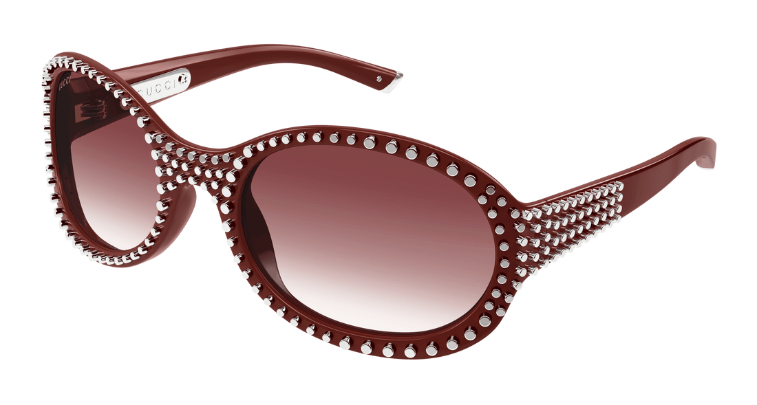 Lunettes de soleil gucci gg2013s 002 burdeos round femenino taille 62mm - Vue principale