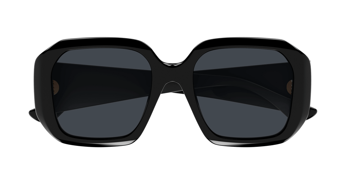 Gafas de sol chloé ch0300s 001 negro square femenino talla 54mm - Vista de detalle