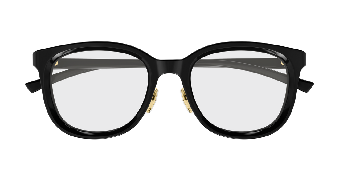 Occhiali da vista gucci gg1949ok 001 negro round/oval/panthos masculino taglia 52mm - Vista dettagliata