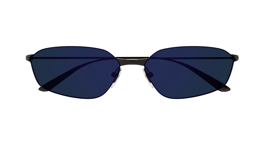 Occhiali da sole balenciaga bb0412s 003 gris geometric unisex taglia 62mm - Vista dettagliata