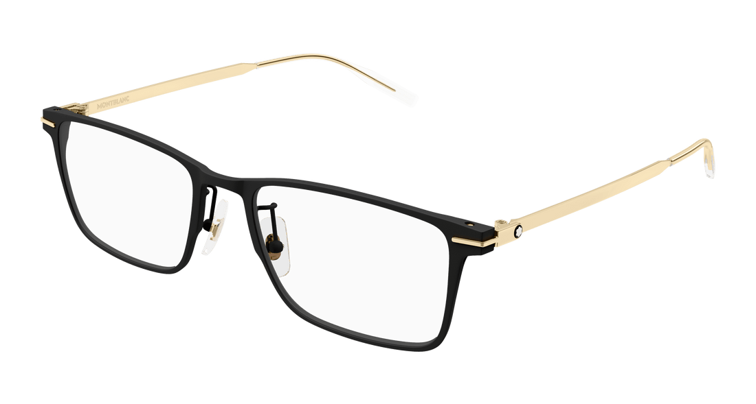 Occhiali da vista montblanc mb0396on 006 negro square masculino taglia 56mm - Vista principale