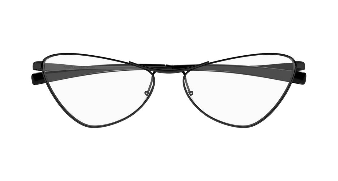 Gafas graduadas saint laurent sl 830 opt 001 negro cat eye femenino talla 56mm - Vista de detalle