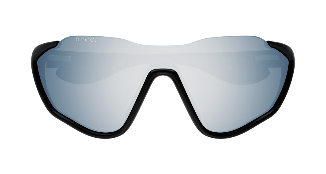 Sunglasses gucci gg2018s 001 negro mask masculino size 99mm - Detailed view