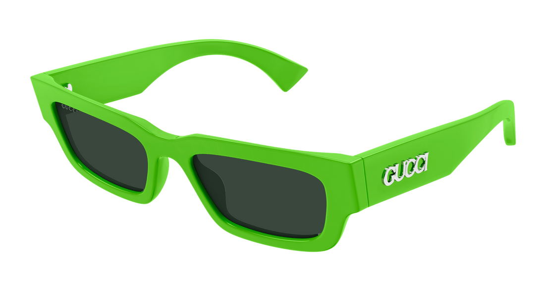 Occhiali da sole gucci gg1838s 004 verde square masculino taglia 52mm - Vista principale