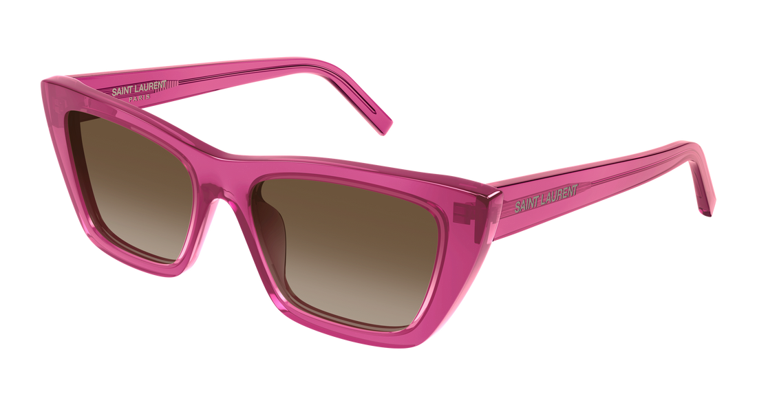 Gafas de sol saint laurent sl 276 mica 061 rosa cat eye femenino talla 55mm - Vista principal