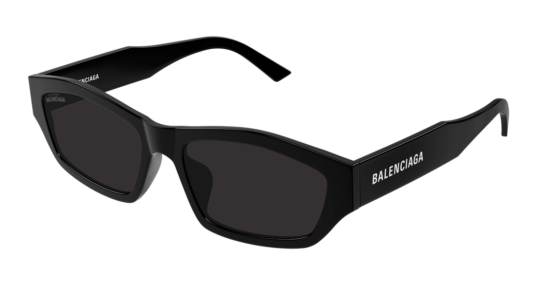 Lunettes de soleil balenciaga bb0448sk 001 negro geometric unisex taille 57mm - Vue principale