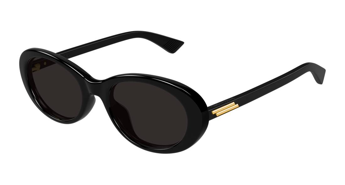 Lunettes de soleil bottega veneta bv1415sk 001 negro round/oval/panthos femenino taille 54mm - Vue principale