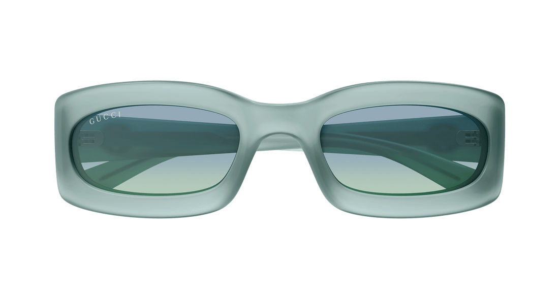 Sunglasses gucci gg1786s 005 verde round masculino size 54mm - Detailed view