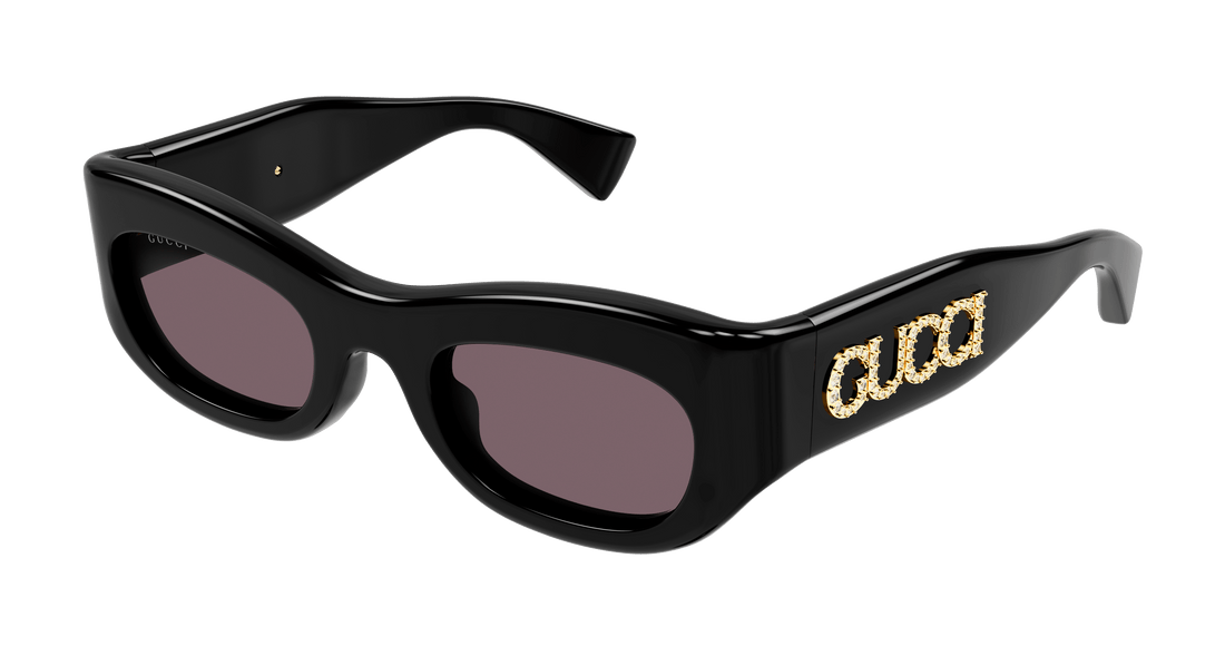 Sunglasses gucci gg1809s 002 negro cat eye femenino size 51mm - Main view