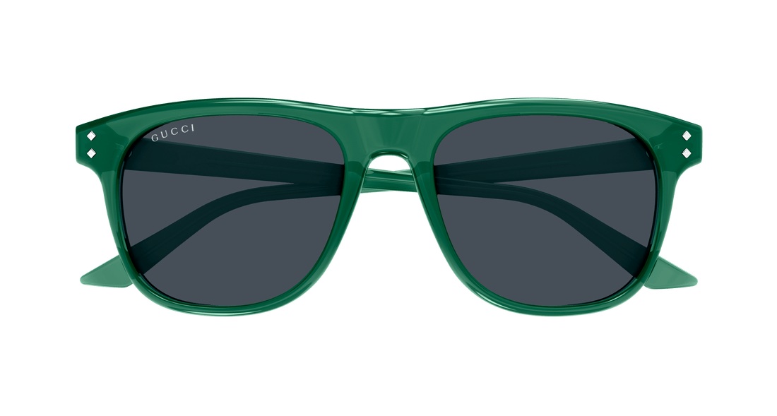 Occhiali da sole gucci gg1893s 005 verde square masculino taglia 53mm - Vista dettagliata
