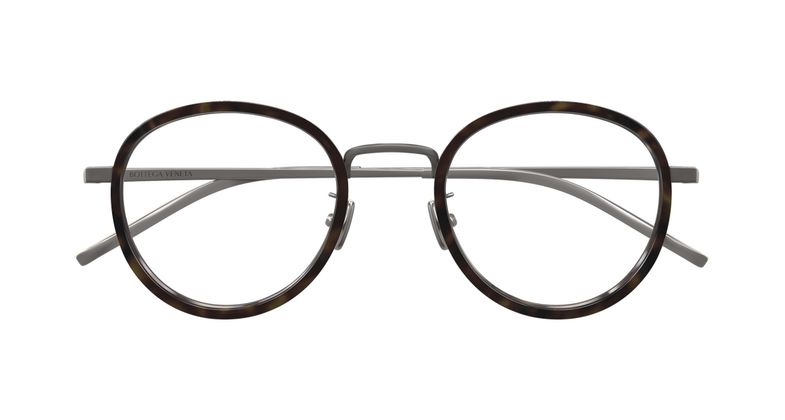 Dioptrijske naočale bottega veneta bv1428oa 002 plateado round/oval/panthos unisex veličina 50mm - Detaljni prikaz